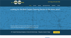 Desktop Screenshot of a-1-carpetcleaning.com